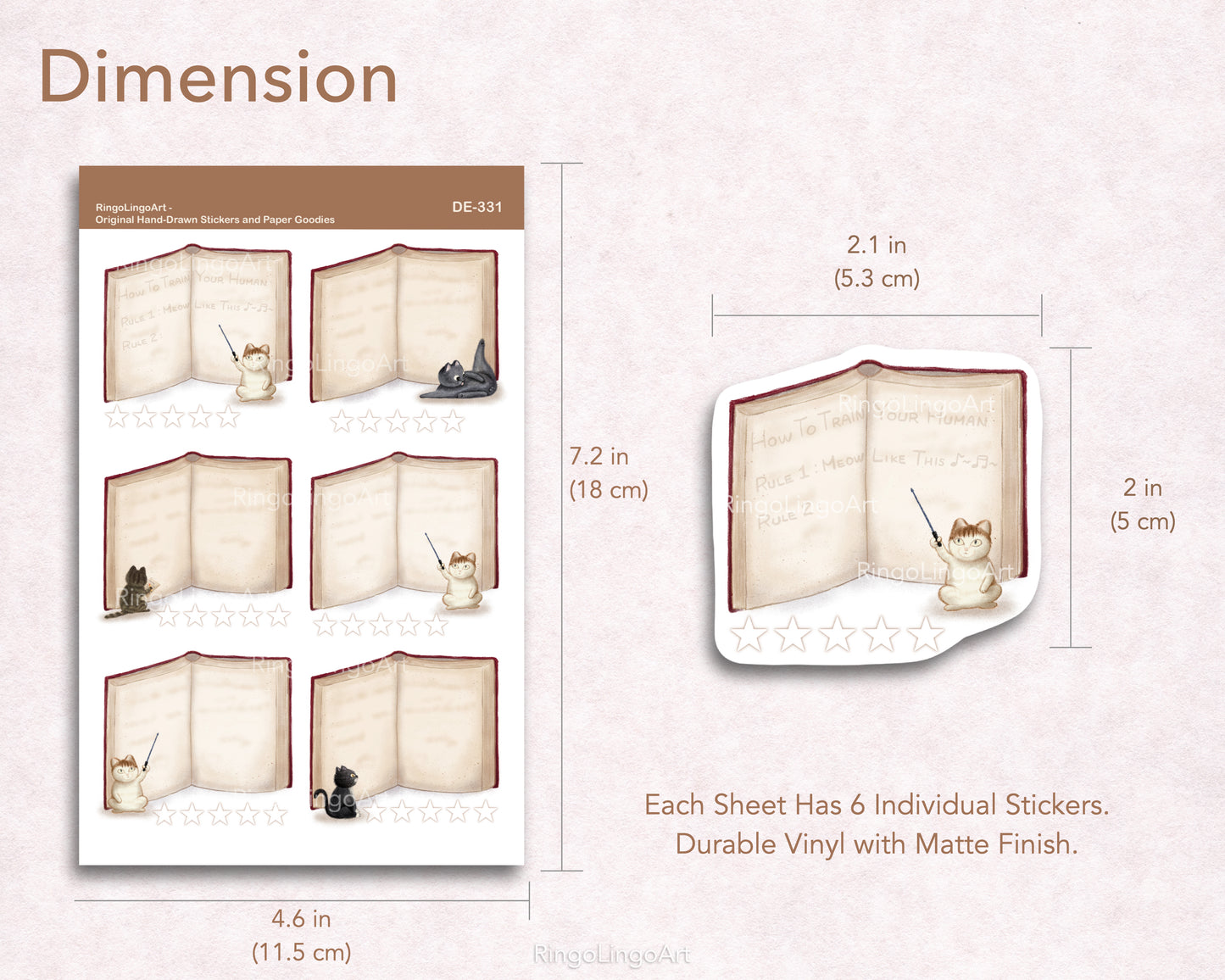 Book Review Sticker Sheet