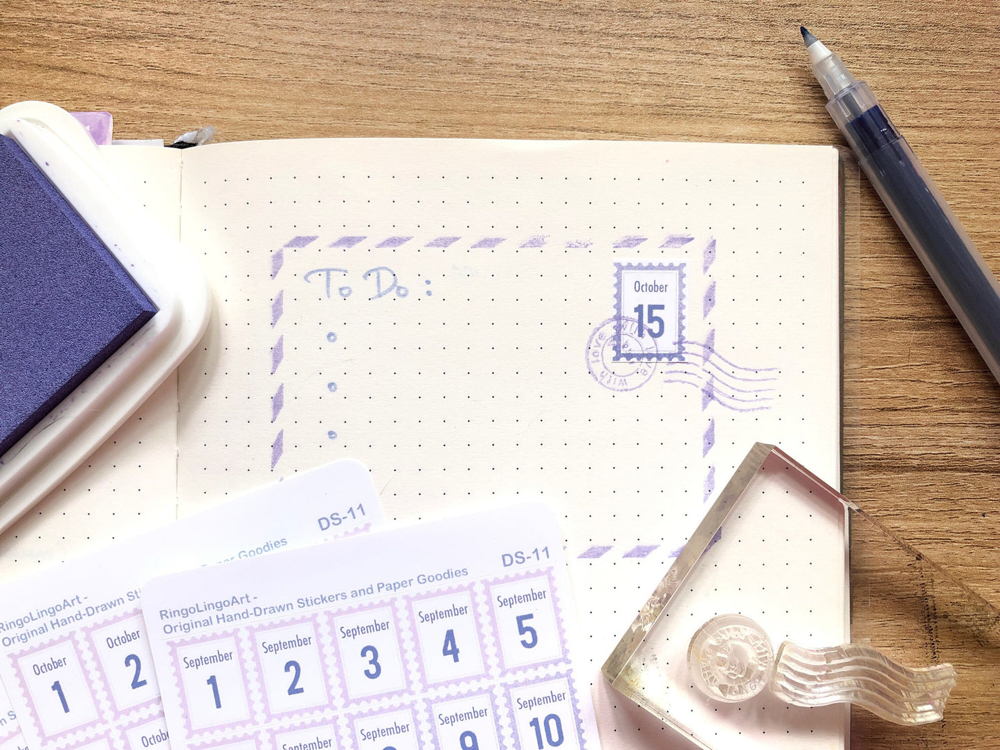 Daily Date and Holiday Sticker